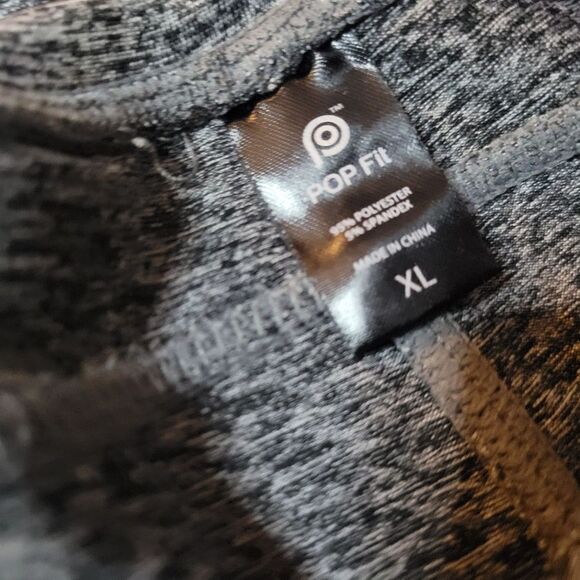 New POP Fit mesh insert bandage leggings heathered gray - Picture 8 of 10